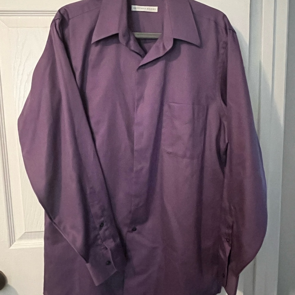 Men's Purple Dress Shirt